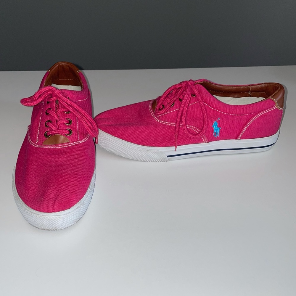 POLO RALPH LAUREN Canvas Shoes Size 7.5